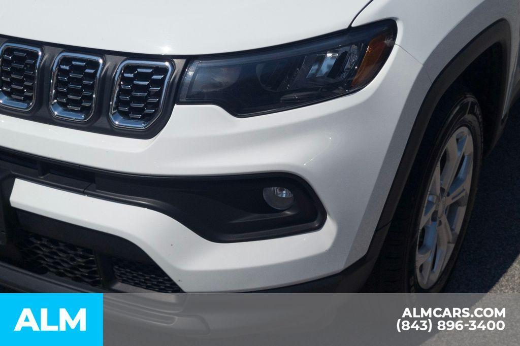 used 2024 Jeep Compass car, priced at $18,620