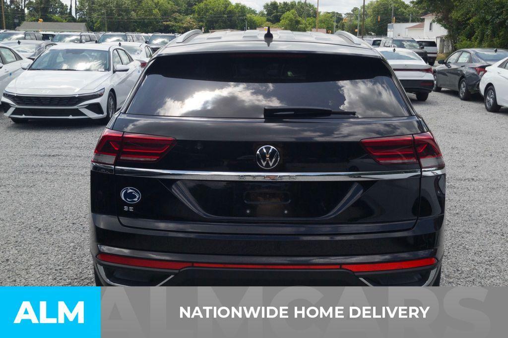 used 2021 Volkswagen Atlas Cross Sport car, priced at $18,768