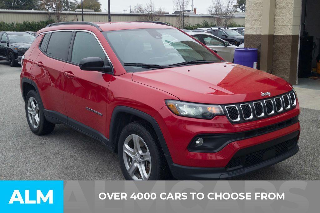 used 2024 Jeep Compass car, priced at $18,620