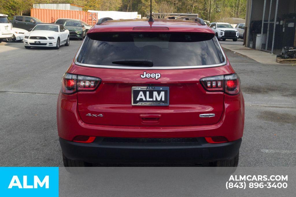 used 2024 Jeep Compass car, priced at $18,620