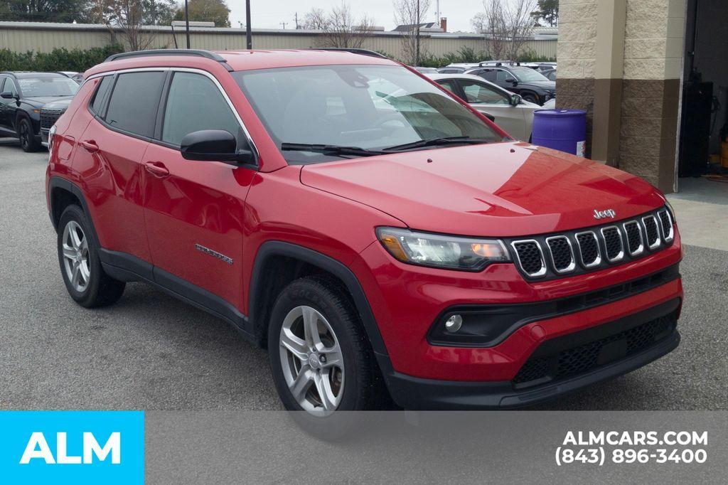 used 2024 Jeep Compass car, priced at $18,620
