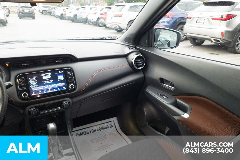 used 2024 Nissan Kicks car, priced at $17,420