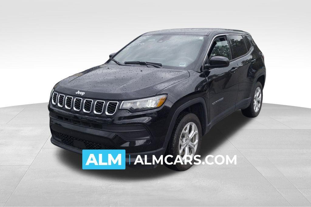 used 2024 Jeep Compass car, priced at $18,420