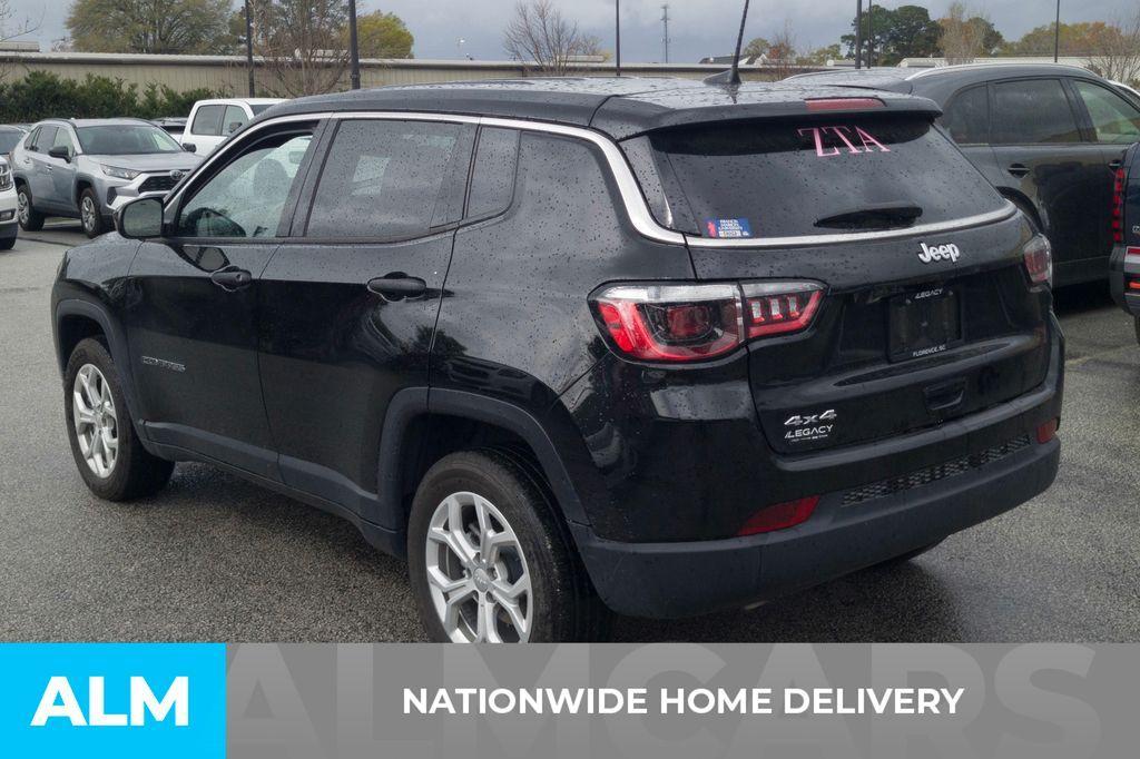 used 2024 Jeep Compass car, priced at $18,420