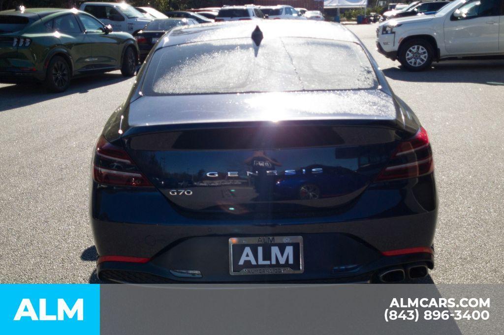used 2023 Genesis G70 car, priced at $21,960