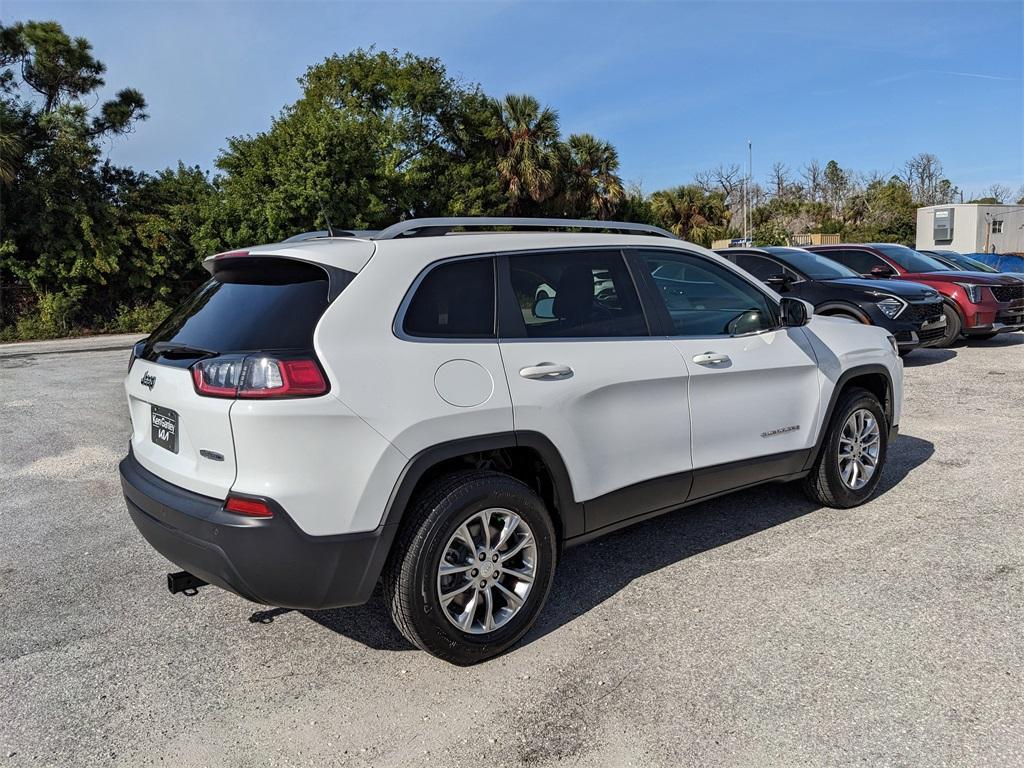 used 2021 Jeep Cherokee car, priced at $19,861