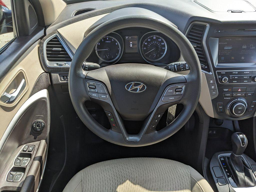 used 2018 Hyundai Santa Fe car, priced at $11,994