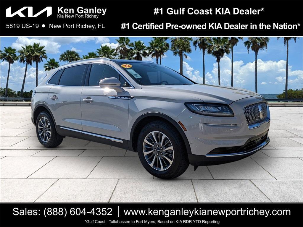 used 2022 Lincoln Nautilus car, priced at $30,992