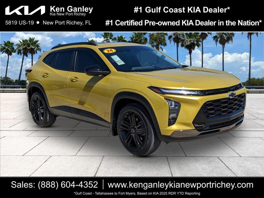 used 2024 Chevrolet Trax car, priced at $19,702