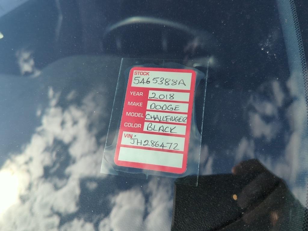 used 2018 Dodge Challenger car, priced at $19,441