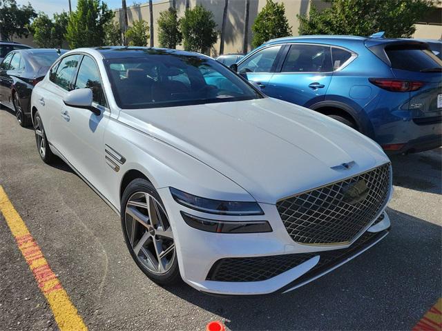 used 2023 Genesis G80 car, priced at $34,335