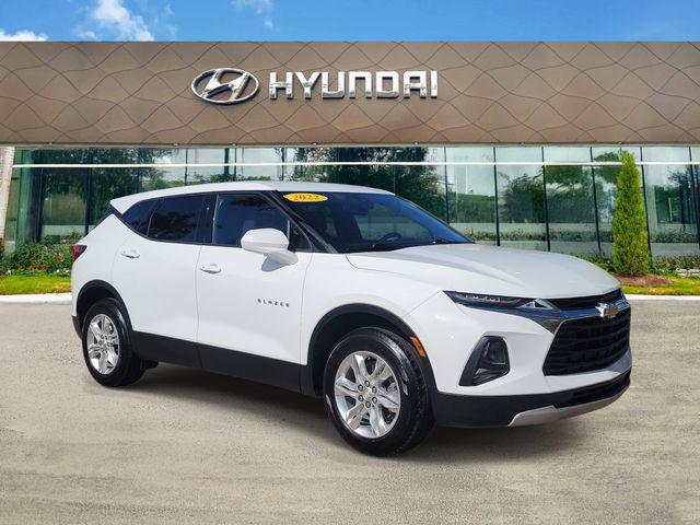 used 2022 Chevrolet Blazer car, priced at $21,361