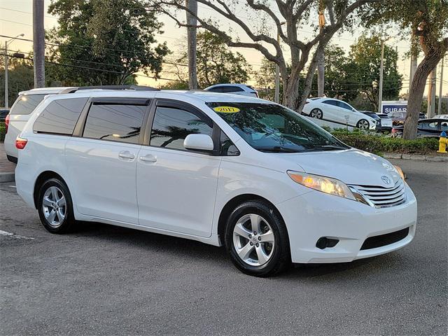 used 2017 Toyota Sienna car, priced at $19,113