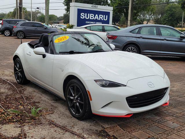 used 2018 Mazda MX-5 Miata car, priced at $20,911