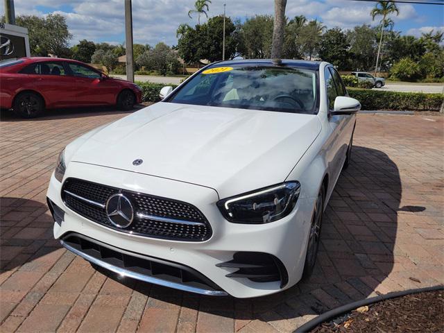 used 2021 Mercedes-Benz E-Class car, priced at $36,404