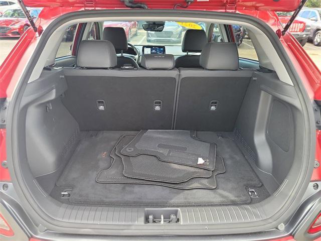 used 2021 Hyundai Kona EV car, priced at $15,850