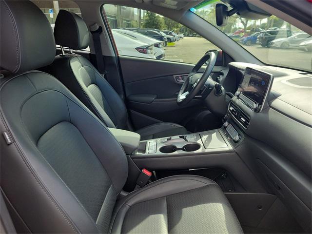 used 2021 Hyundai Kona EV car, priced at $15,850