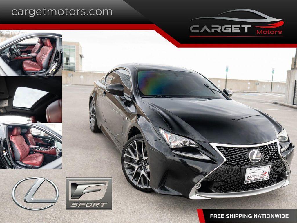 2017 Lexus RC in Black for sale in the USA