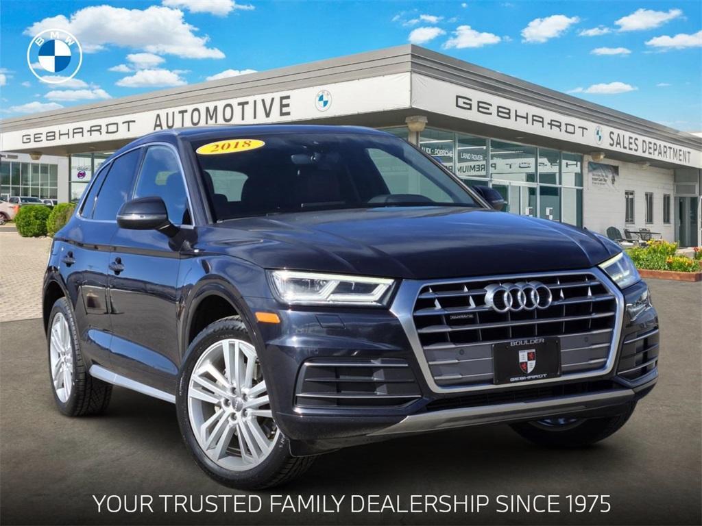 used 2018 Audi Q5 car, priced at $20,417