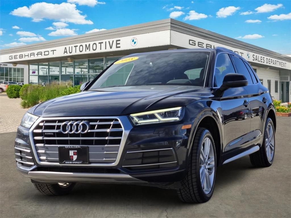 used 2018 Audi Q5 car, priced at $20,417