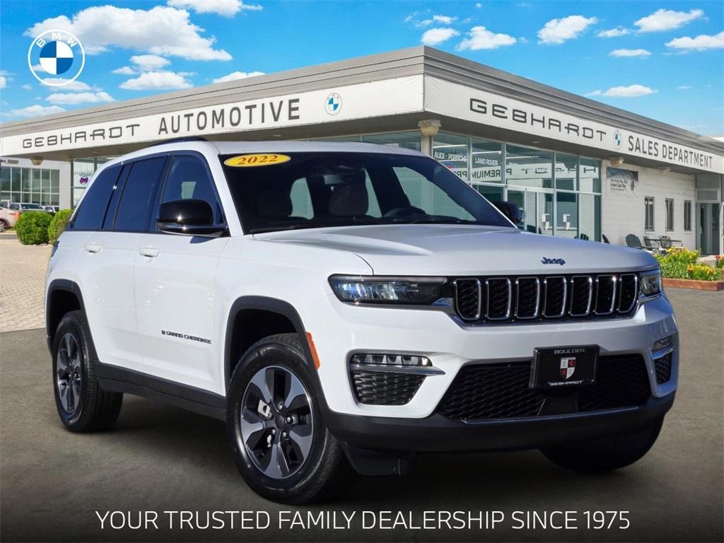 used 2022 Jeep Grand Cherokee 4xe car, priced at $26,649
