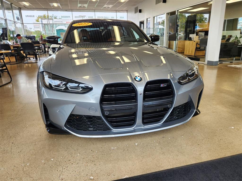 used 2022 BMW M3 car, priced at $82,534