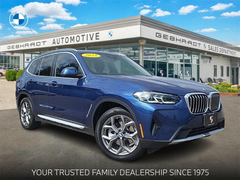 used 2023 BMW X3 car, priced at $41,540