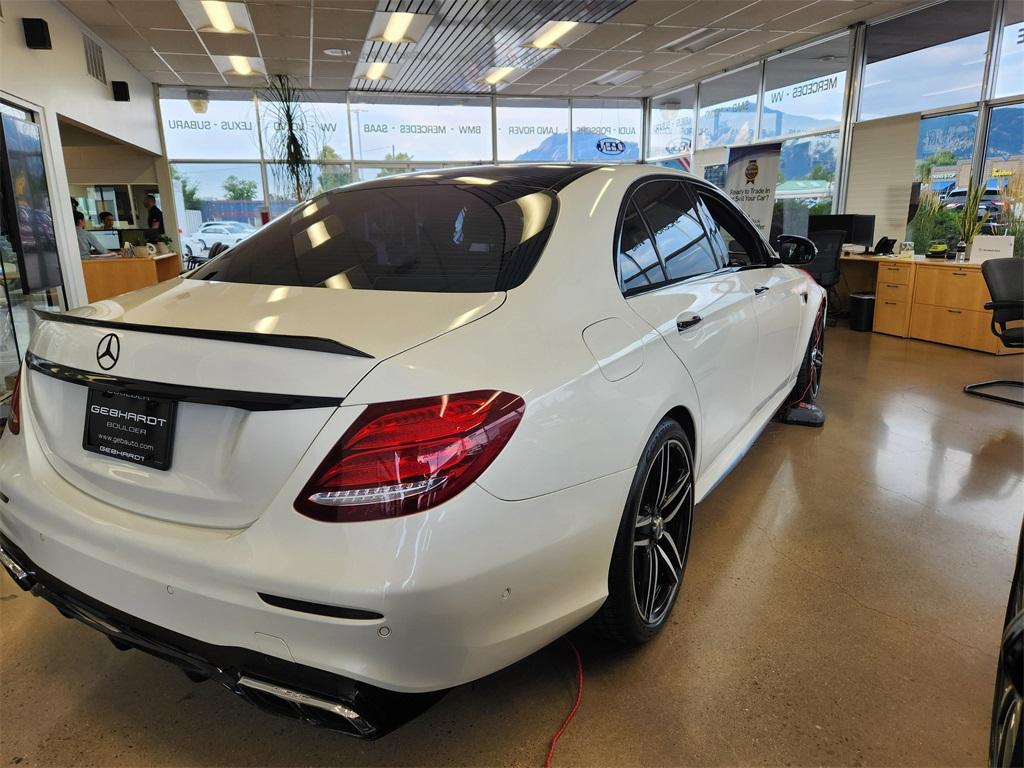 used 2019 Mercedes-Benz AMG E 63 car, priced at $54,978