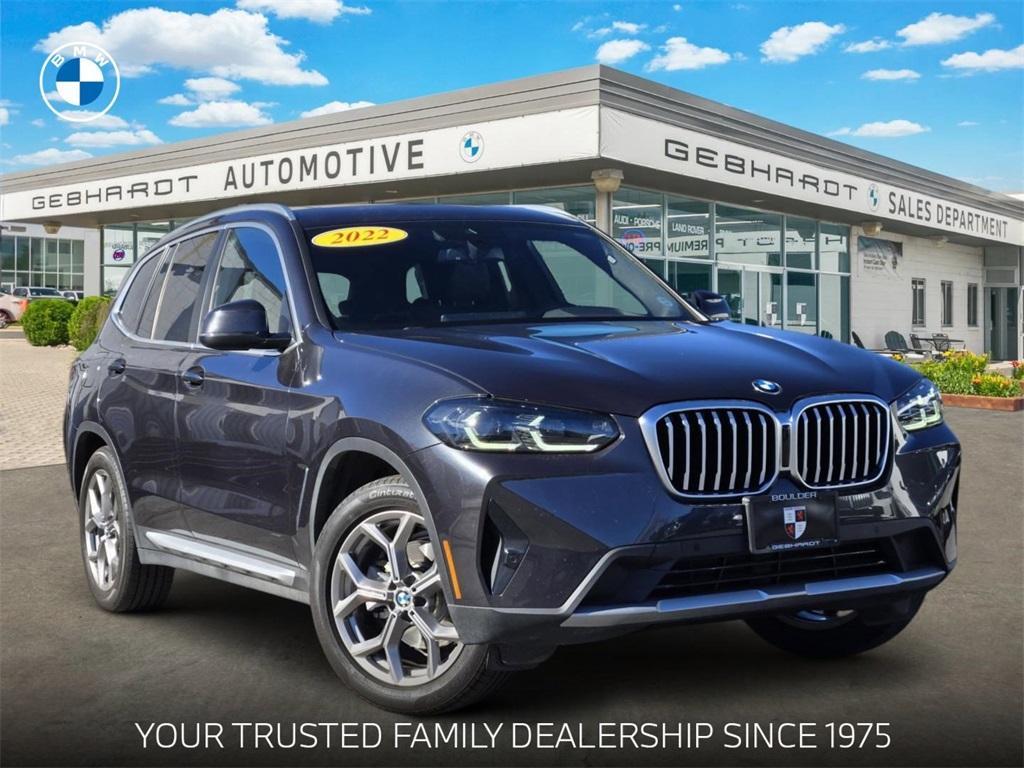 used 2022 BMW X3 car, priced at $34,636