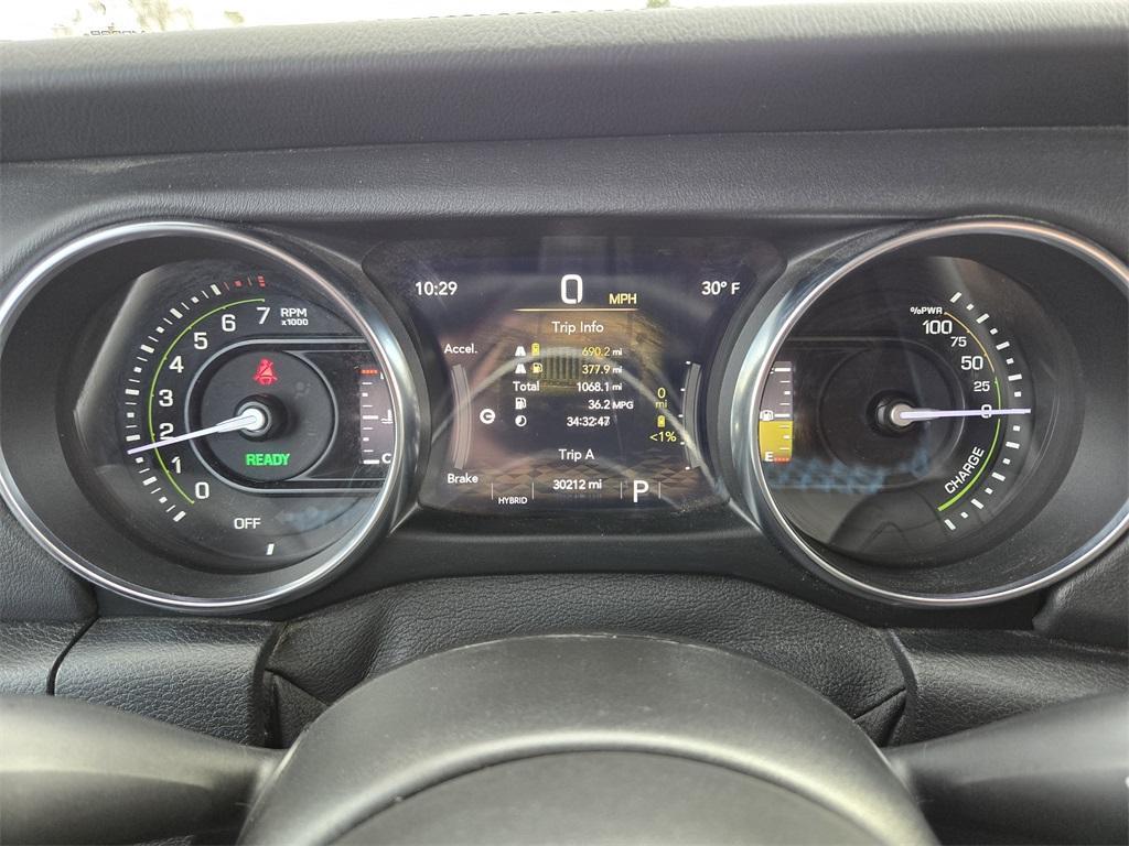 used 2021 Jeep Wrangler Unlimited 4xe car, priced at $33,404