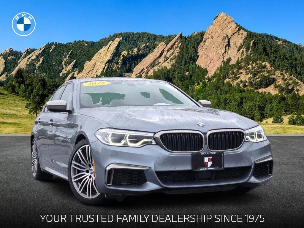 used 2018 BMW M550 car, priced at $40,385