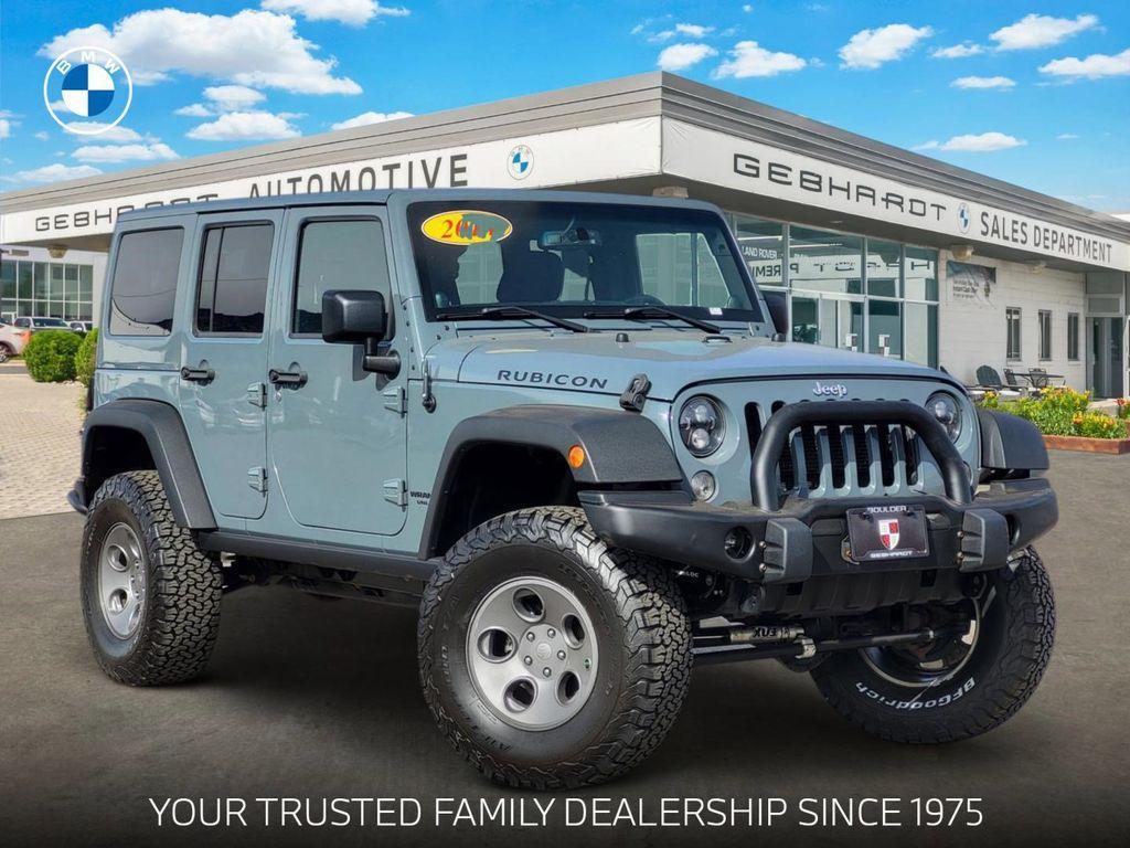 used 2014 Jeep Wrangler Unlimited car, priced at $18,143