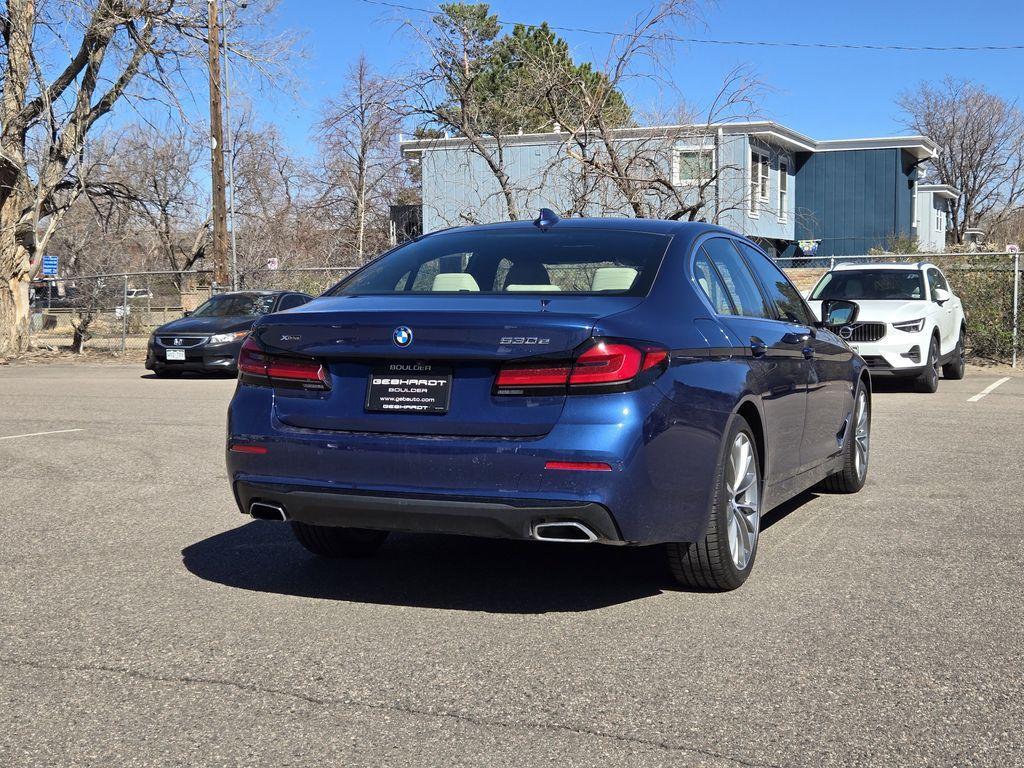 used 2023 BMW 530e car, priced at $38,604