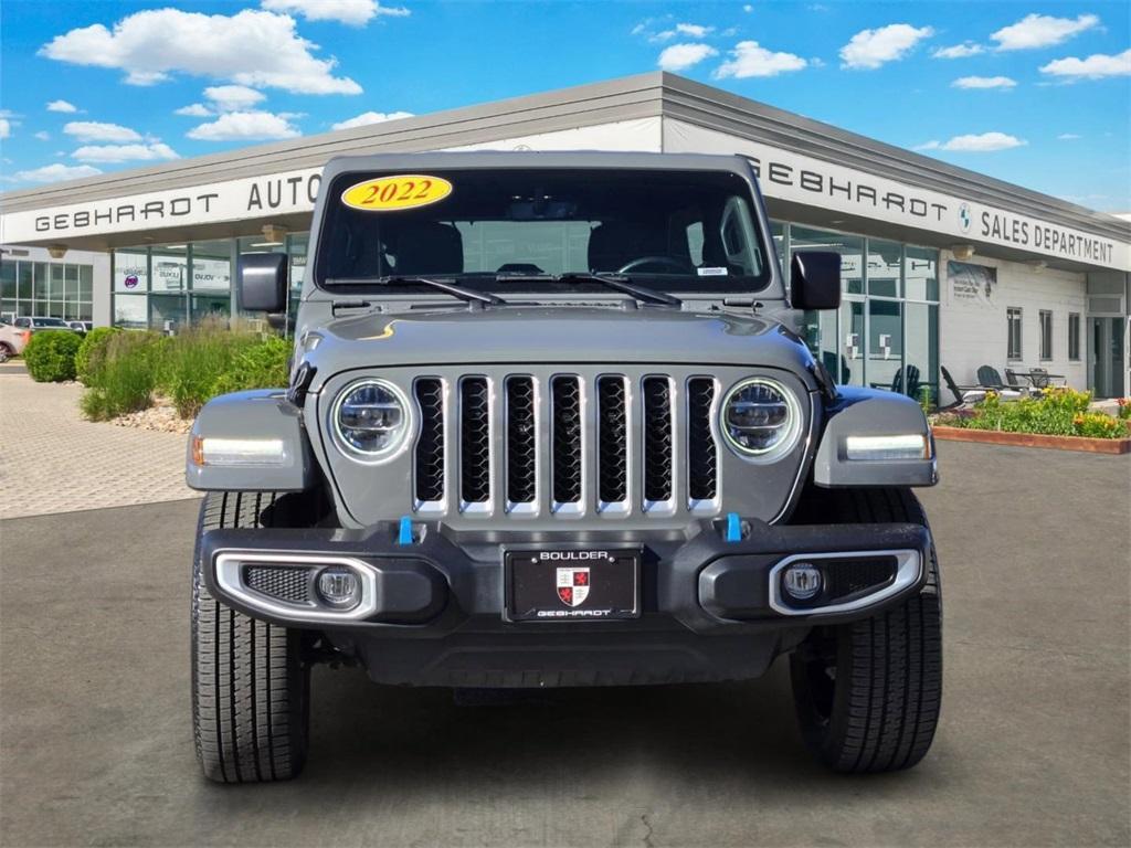 used 2022 Jeep Wrangler Unlimited 4xe car, priced at $28,978