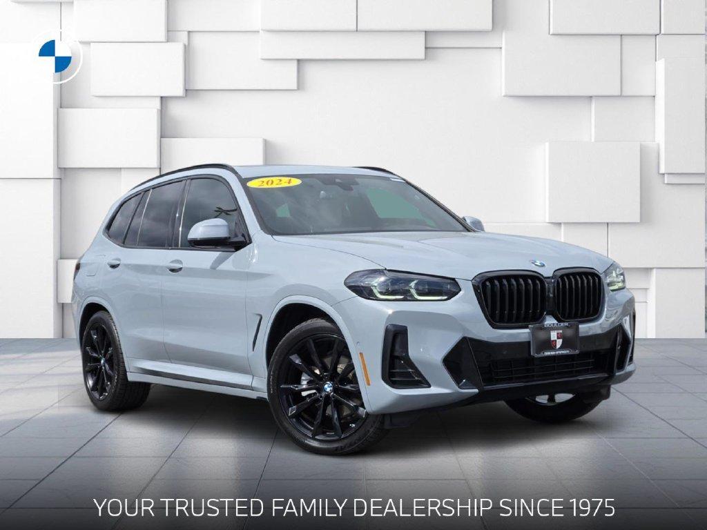 used 2024 BMW X3 car, priced at $39,695