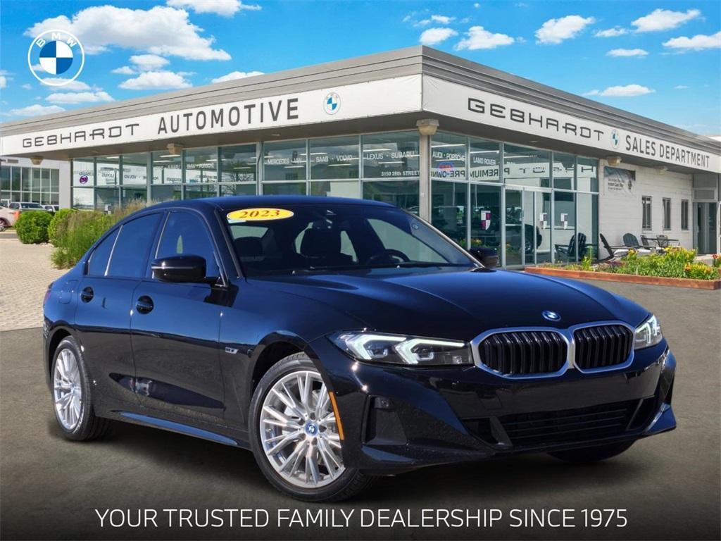 used 2023 BMW 330e car, priced at $35,663