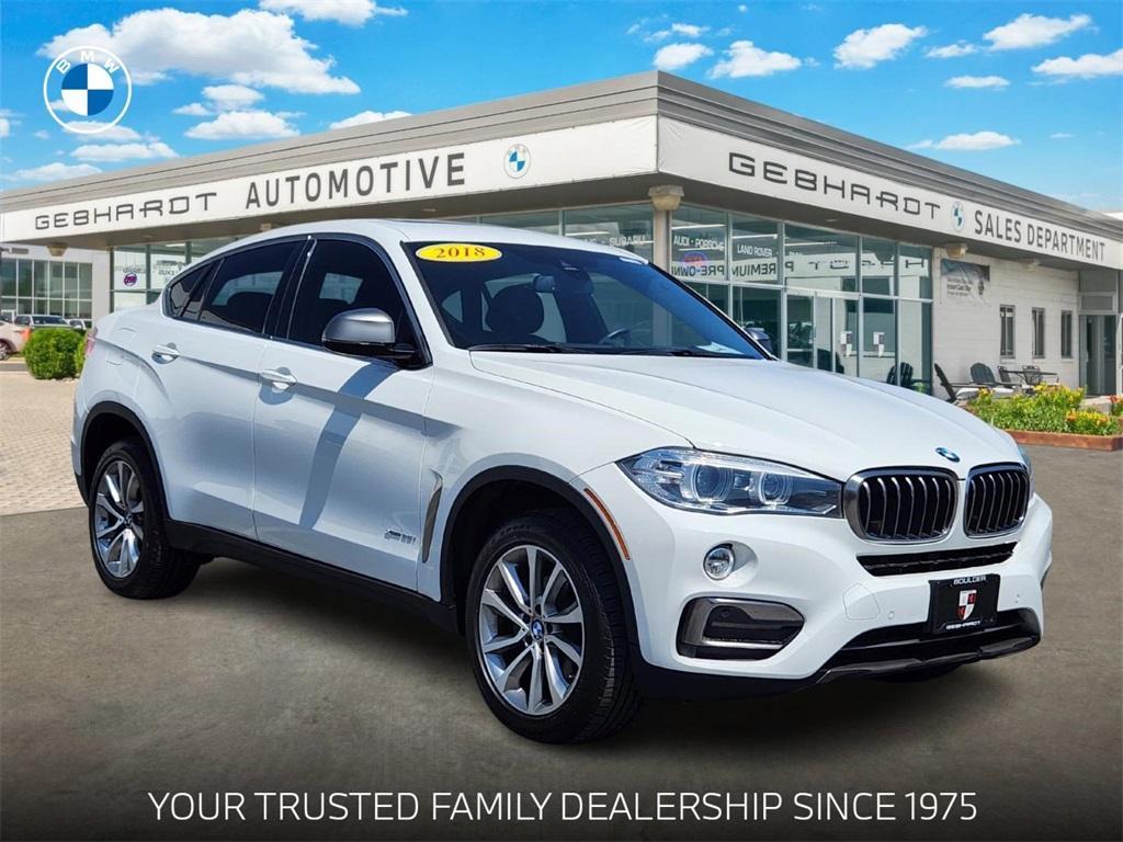 used 2018 BMW X6 car, priced at $20,686