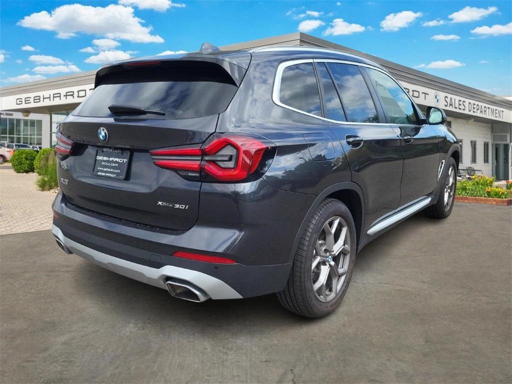 used 2022 BMW X3 car, priced at $34,975