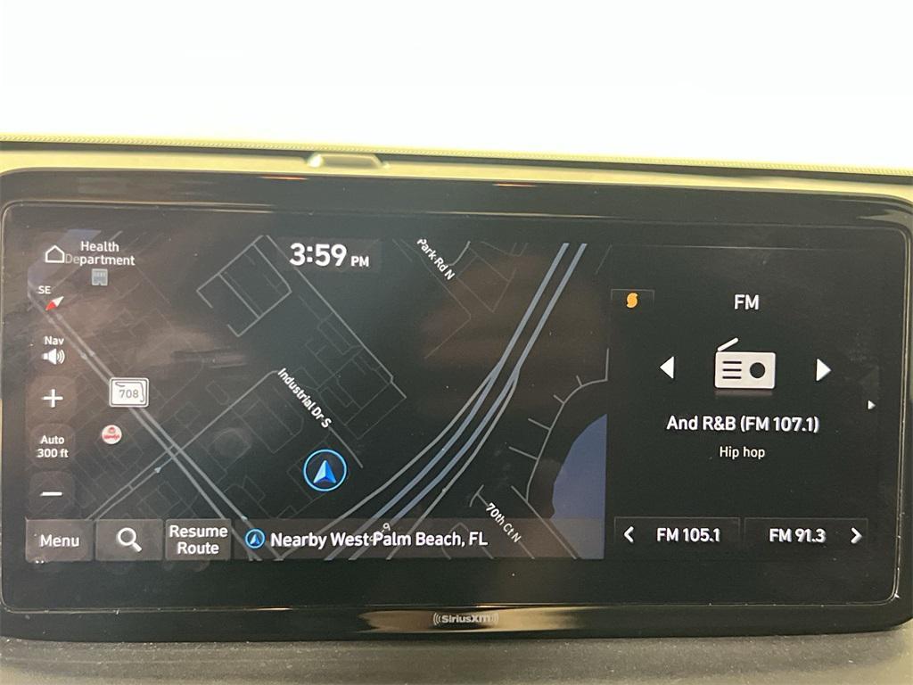 used 2023 Hyundai Santa Fe car, priced at $17,443