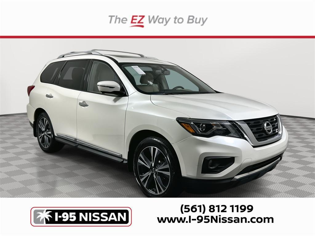 used 2020 Nissan Pathfinder car, priced at $21,000