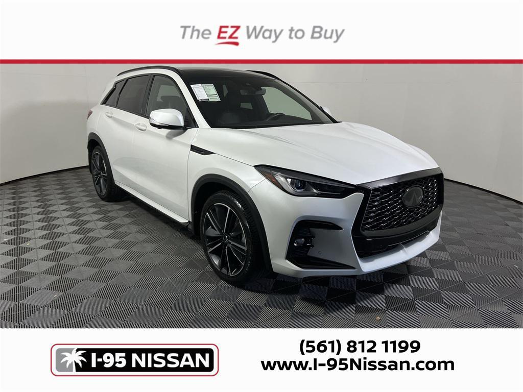 used 2023 INFINITI QX50 car, priced at $28,900