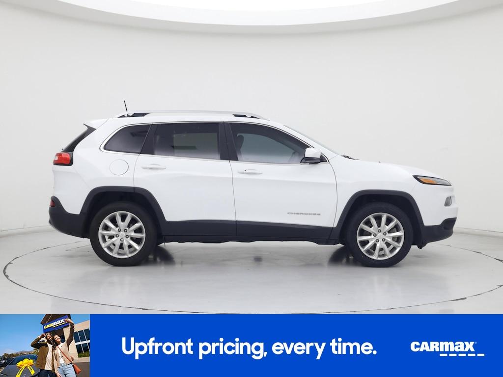 used 2017 Jeep Cherokee car, priced at $15,998