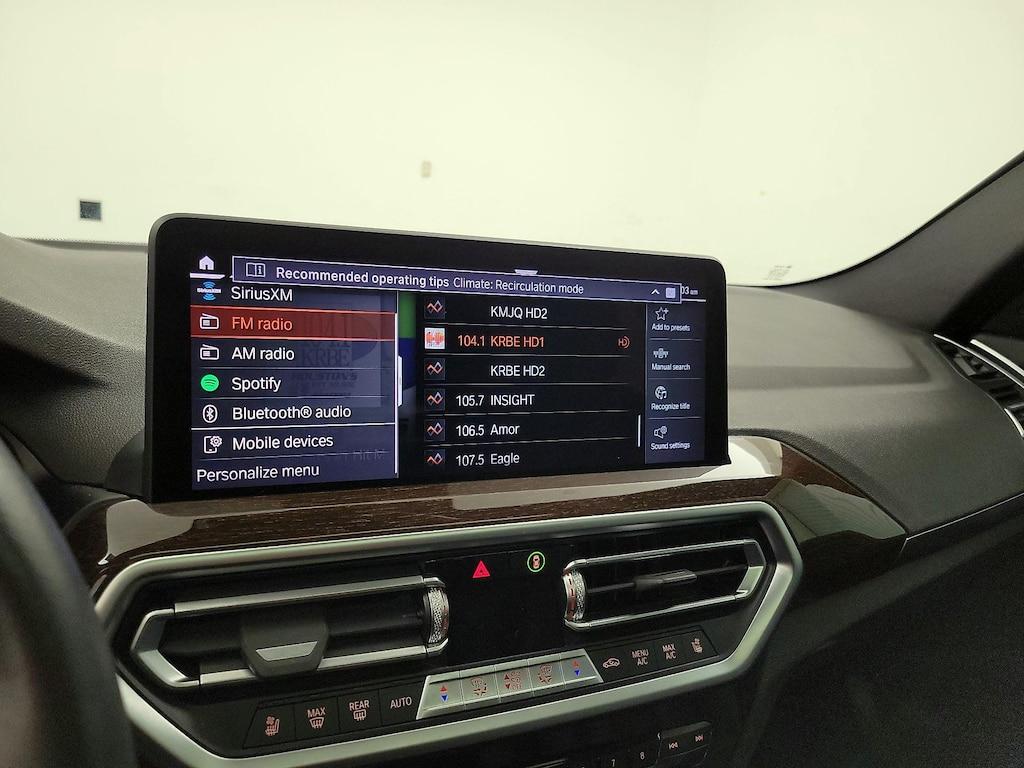 used 2023 BMW X3 car, priced at $28,998