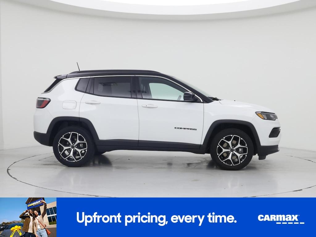 used 2025 Jeep Compass car, priced at $22,998