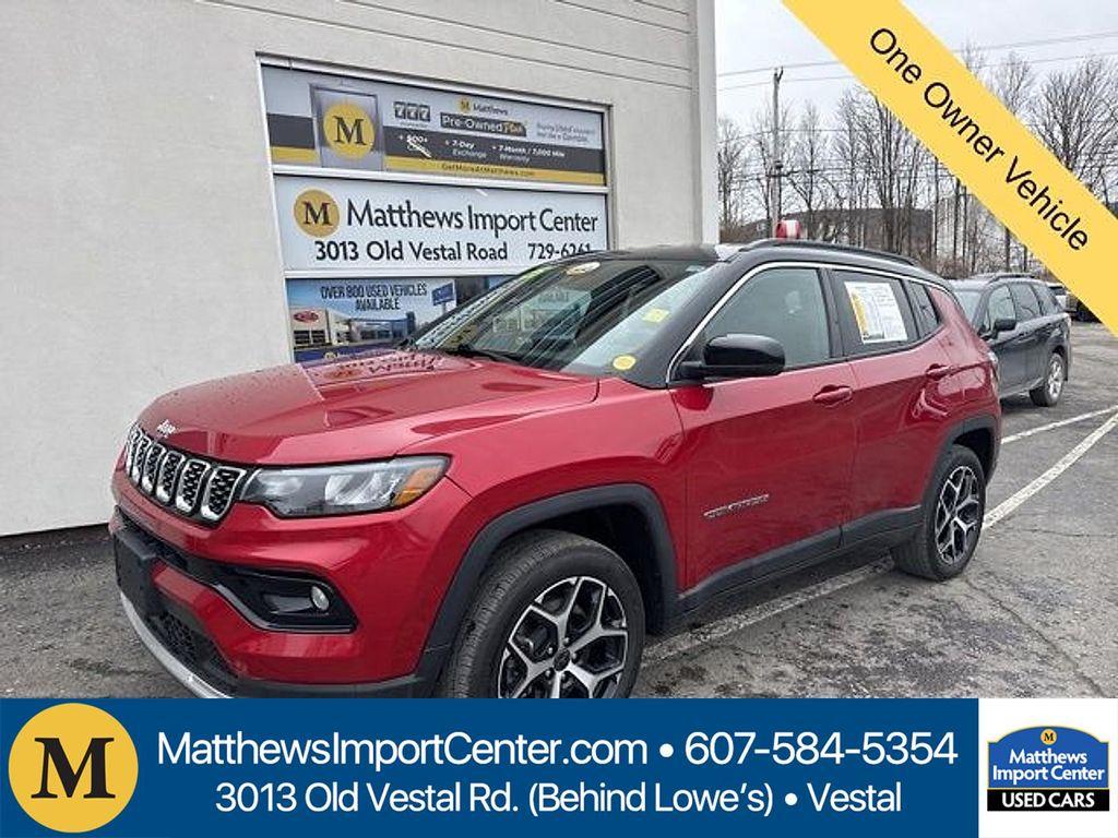 used 2025 Jeep Compass car, priced at $28,990