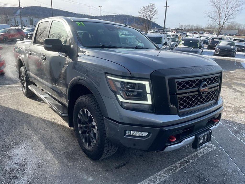 used 2021 Nissan Titan car, priced at $37,890