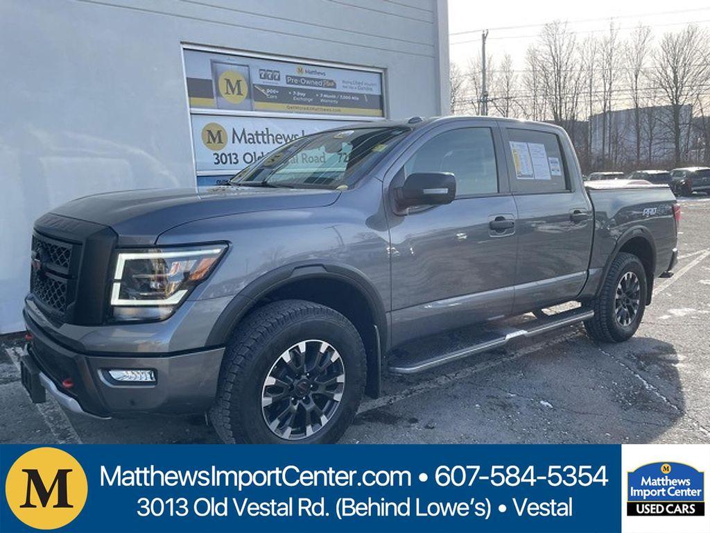 used 2021 Nissan Titan car, priced at $37,890