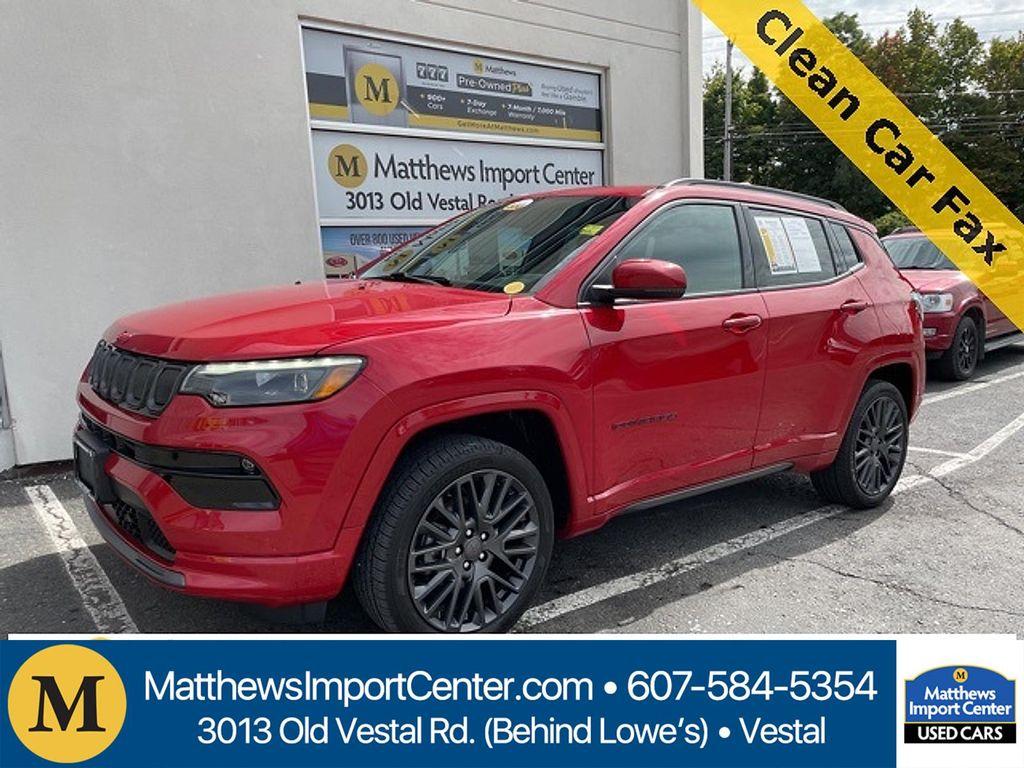 used 2022 Jeep Compass car, priced at $20,960