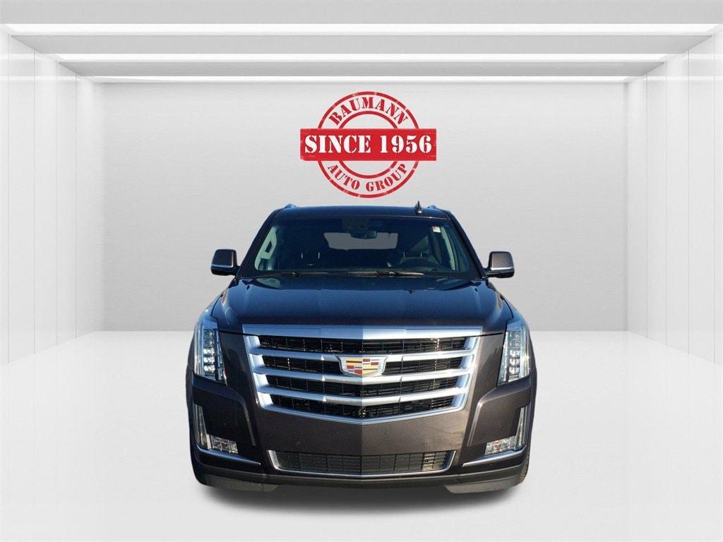 2018 Dark Granite Metallic Cadillac Escalade ESV