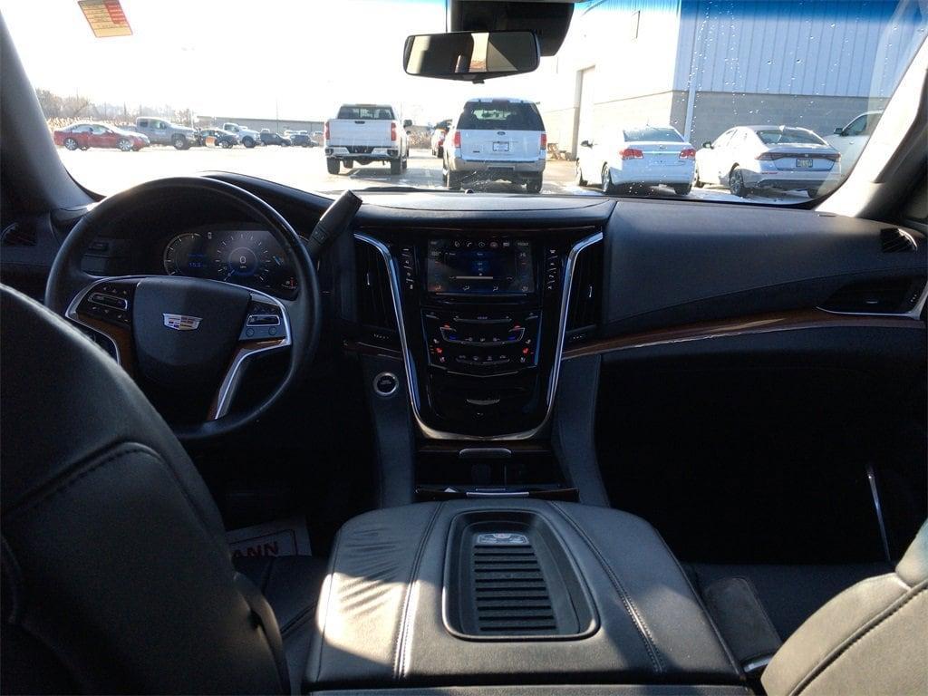 2018 Dark Granite Metallic Cadillac Escalade ESV